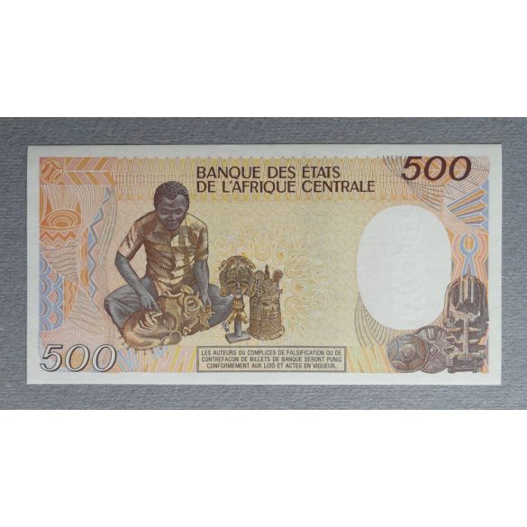 Chad 500 Francs 1987 Unc