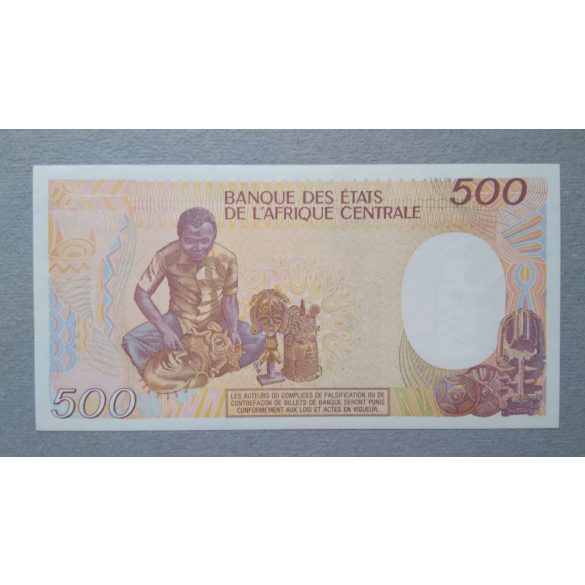 Chad 500 Francs 1990 Unc-