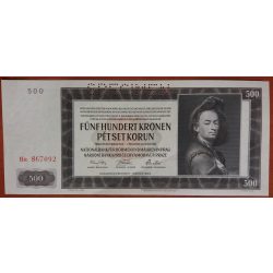 Bohemia and Moravia 500 Korun 1942 Specimen aUNC