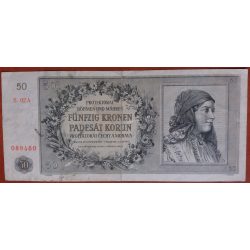 Bohemia and Moravia 50 Korun 1944 F