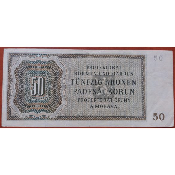 Bohemia and Moravia 50 Korun 1944 F