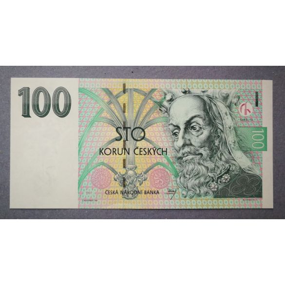 Csehország 100 Korun 1997 Unc