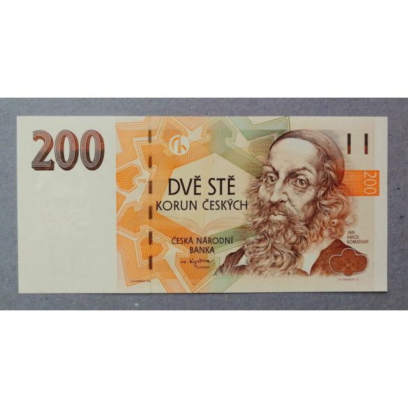 Csehország 200 Korun 1998 Unc