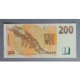 Czech Republic 200 Korun 1998 Unc