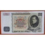 Czechoslovakia 1000 Korun 1934 Specimen XF+