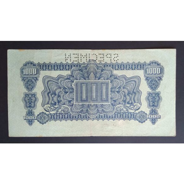 Czechoslovakia 1000 Korun 1944 Minta VF
