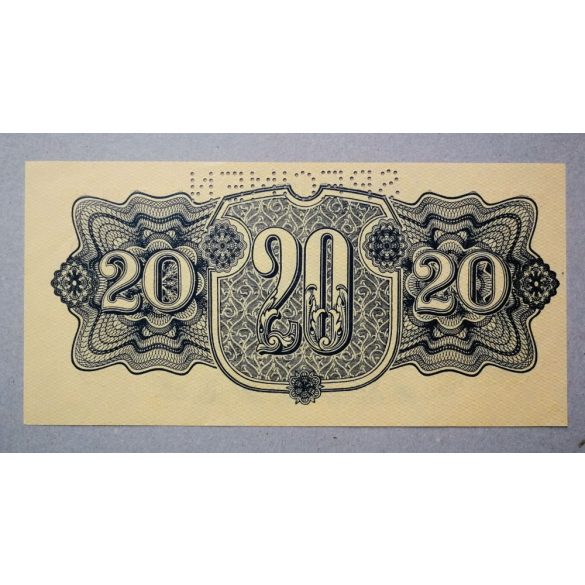 Czechoslovakia 20 Korun 1944 Aunc