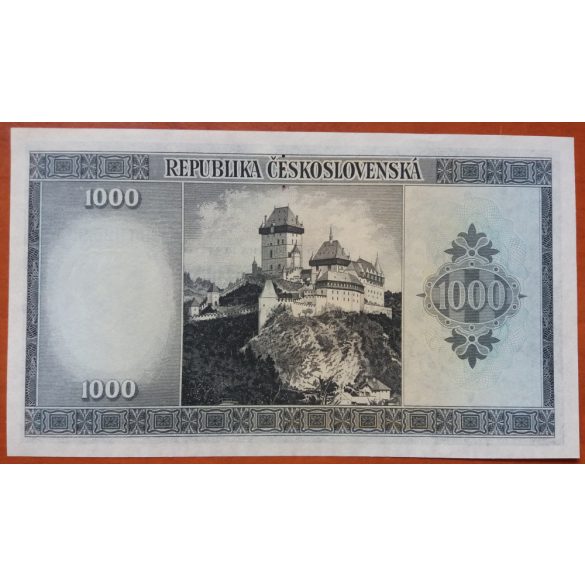 Czechoslovakia 1000 Korun 1945 Specimen aUNC