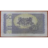 Czechoslovakia 50 Korun 1945 F+