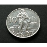 Csehszlovákia 10 Korona 1954 12 g ezüst