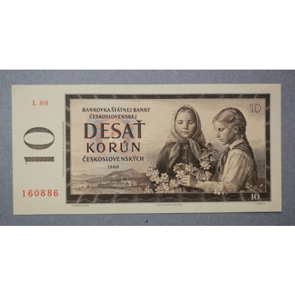 Czechoslovakia 10 Korun 1960 Unc