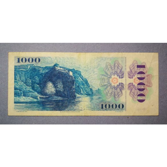 Czechoslovakia 1000 Korun 1985 F