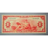 Curacao 1 Gulden 1942 F