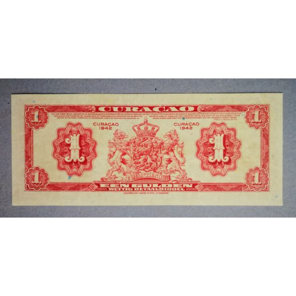 Curacao 1 Gulden 1942 F