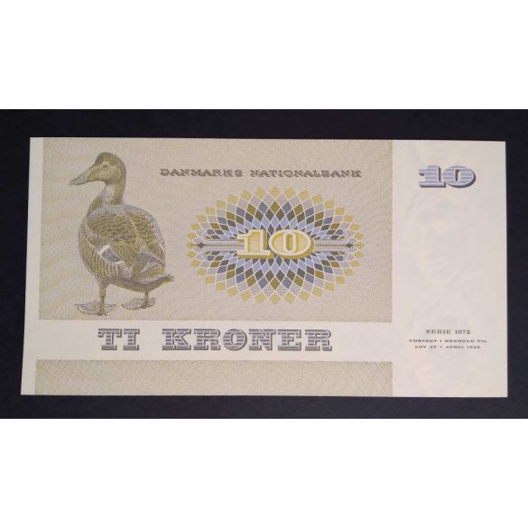 Denmark 10 Kroner 1972 Unc