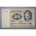 Denmark 20 Kroner 1979 Unc