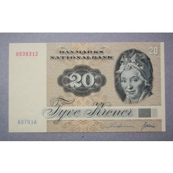 Denmark 20 Kroner 1979 Unc