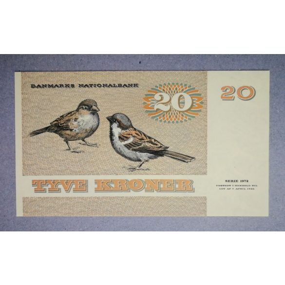 Denmark 20 Kroner 1979 Unc
