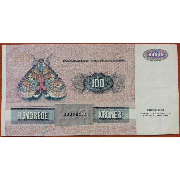 Denmark 100 Kroner 1984 F