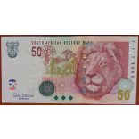 South Africa 50 Rand 2009 aUNC+