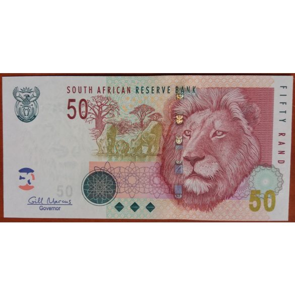 Dél-Afrika 50 Rand 2009 aUNC+