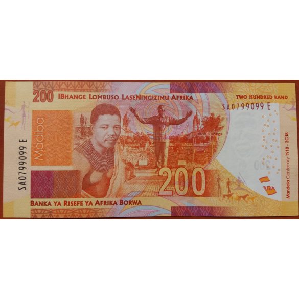 South Africa 200 Rand 2018 UNC