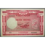 Dél-Vietnám 10 Dong 1955 aUNC+