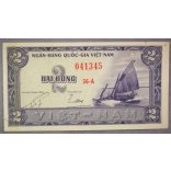 Dél-Vietnám 2 Dong 1955 UNC