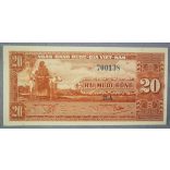 Dél-Vietnám 20 Dong 1962 aUNC+