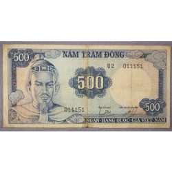 South Vietnam 500 Dong 1966 VG