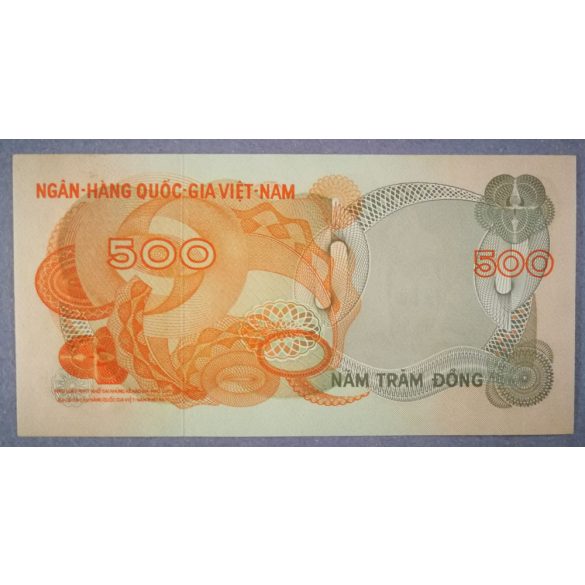 Dél-Vietnám 500 Dong 1970 aUNC+