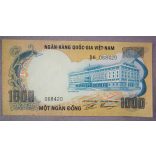 Dél-Vietnám 1000 Dong 1972 XF