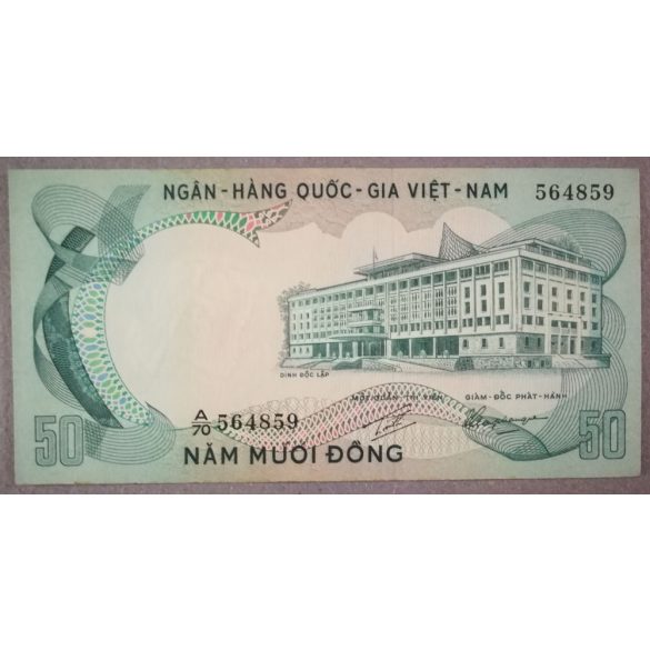 South Vietnam 50 Dong 1972 aUNC