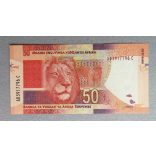 South Africa 50 Rand 2012 Unc