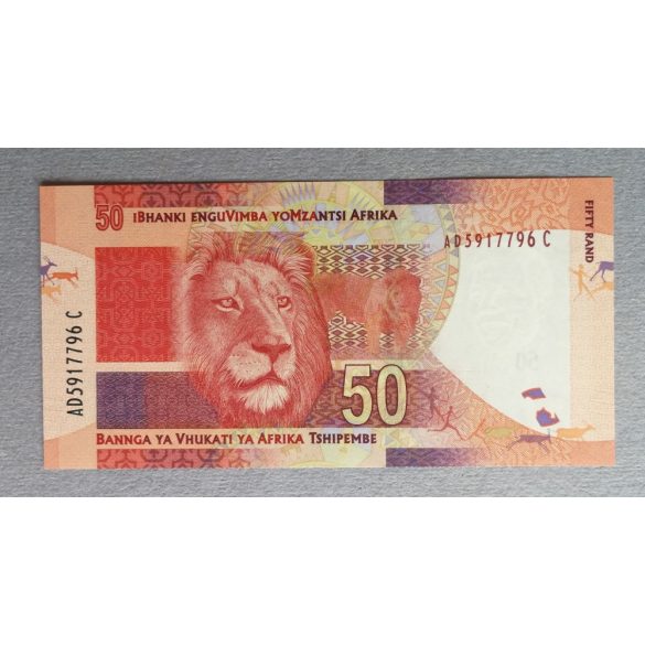 Dél-Afrika 50 Rand 2012 Unc