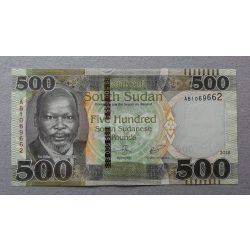 Dél-Szudán 500 Pounds 2018 UNC