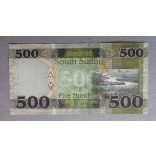 South Sudan 500 Pounds 2018 UNC