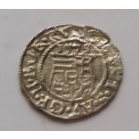 Hungary Rudolph (1576-1608) denar 1579 0,449 g silver