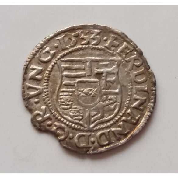 Hungary Ferdinand I. (1526-1564) Denar 1533 0,499 g silver