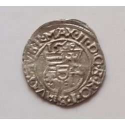   Magyarország I. Miksa (1564-1576) Dénár 1568 0,437 g ezüst