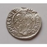 Hungary Lewis II. (1516-26) Denar 1516 0,490 g silver