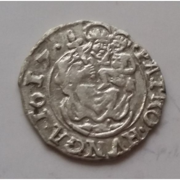 Magyarország II. Mátyás (1608-19) 1617 Dénár 0,410 g ezüst