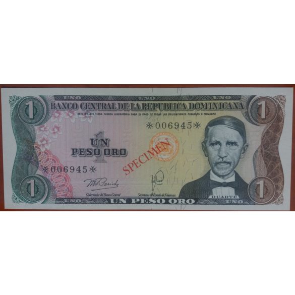 Dominican Republic 1-5-10-20-50-100-500-1000 Pesos 1978 Specimen UNC