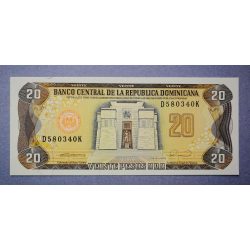 Dominica 20 Pesos 1990 UNC