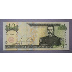 Dominica 10 Pesos 2001 UNC