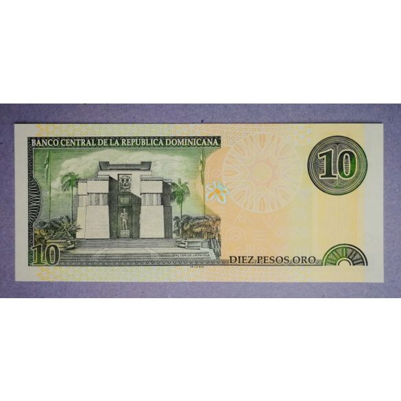 Dominica 10 Pesos 2001 UNC