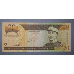 Dominica 20 Pesos 2002 UNC-