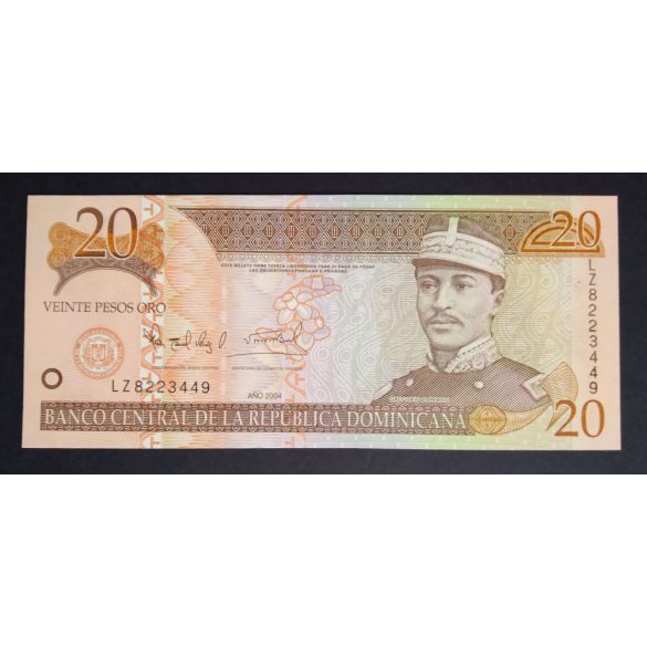 Dominica 20 Pesos 2004 UNC