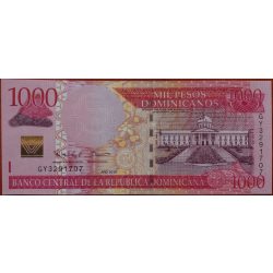 Dominika 1000 Pesos 2013 UNC