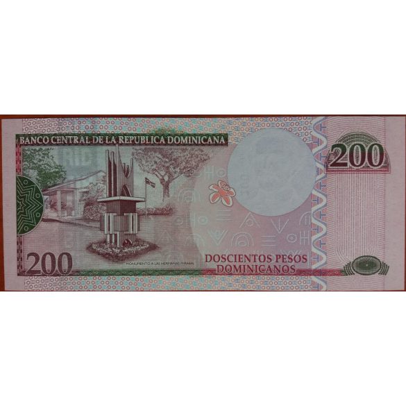 Dominican Republic 200 Pesos 2013 UNC